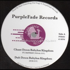 Addis Pablo & Ras Divarius- Chant Down Babylon Kingdom Melodica & Violin Cut (PurpleFade Records)