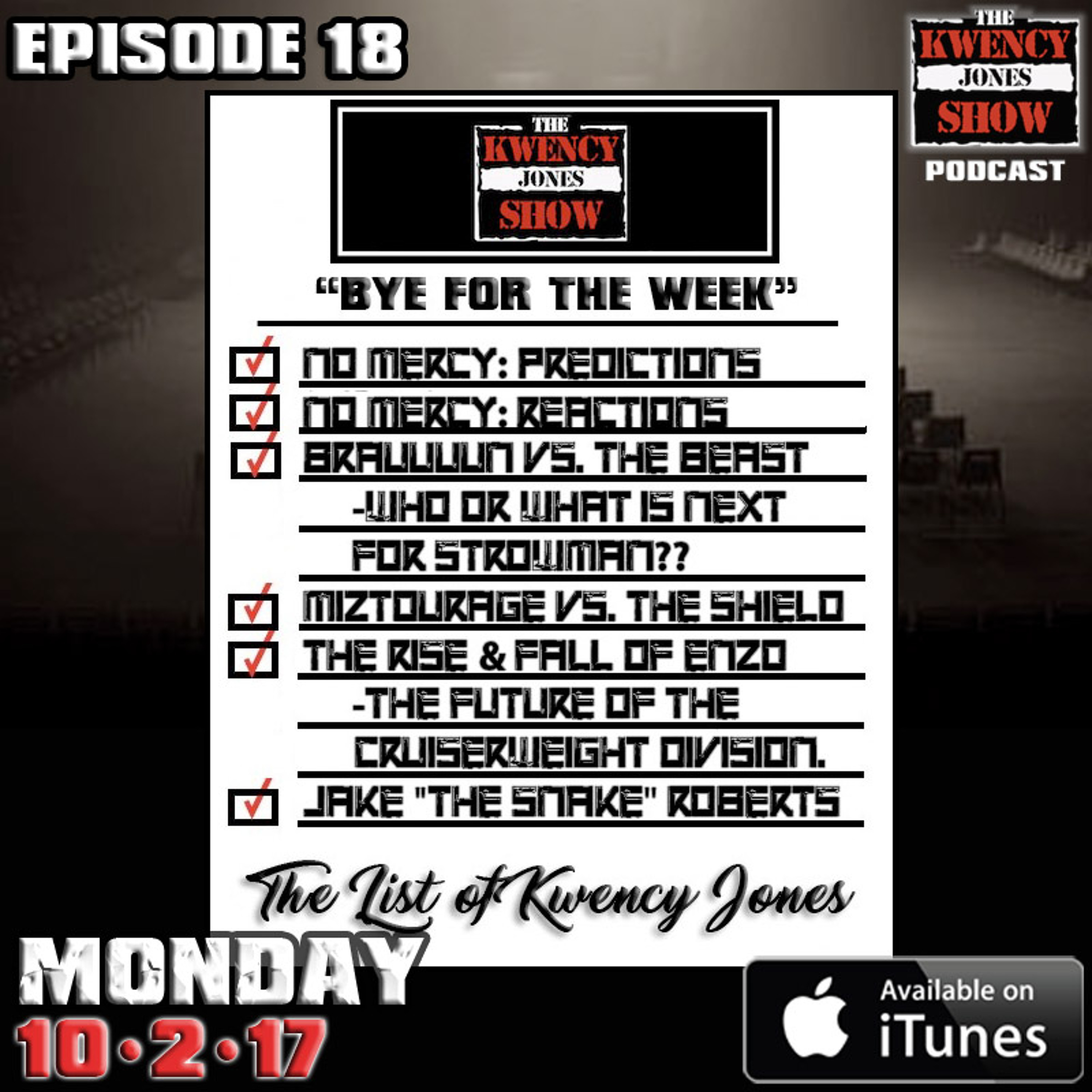The Kwency Jones Show Podcast