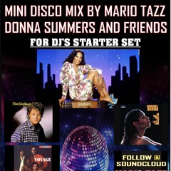 FOR DJs - 5 DISCO MEGA HITS - DONNA SUMMER AND FRIENDS MINI MIX MARIO TAZZ