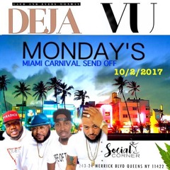 (10-01-17) DJ STAKZ LIVE @ DEJAVU MONDAYS "MIAMI SEND OFF" (SOCIAL CORNER)