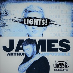 James Arthur Vs Ellie Goulding Vs Reece Low - Impossible Lights (BugLife Mashup)