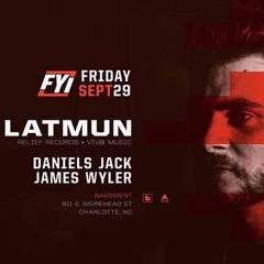 James Wyler Live Set opening for Latmun @ FYI, Charlotte 9_29_17