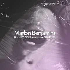 Marlon Benjamins at RADION Amsterdam 09.09.2017