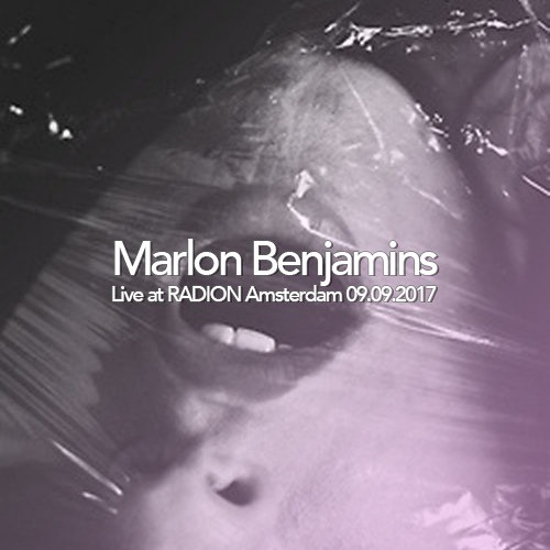 Marlon Benjamins at RADION Amsterdam 09.09.2017