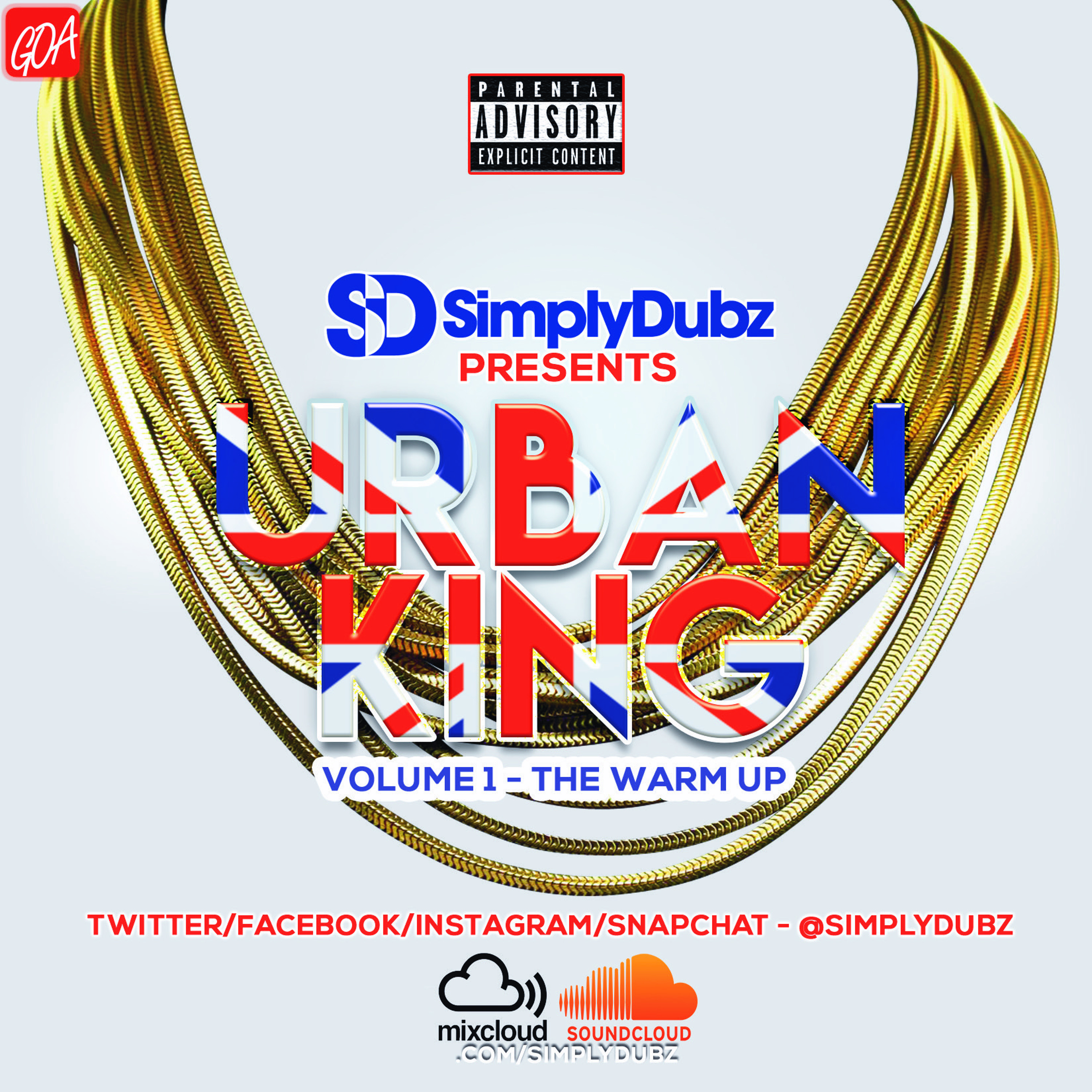 Urban King Vol 1 - The Warm Up (100% UK Rap Mix 2017):: @SIMPLYDUBZ episode artwork