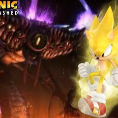 Super Sonic vs. Perfect Dark Gaia From Sonic Unleashed/World Adventure