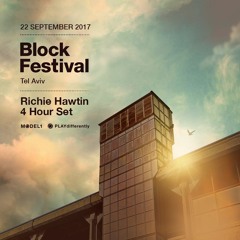 Richie Hawtin @ The Block, Tel Aviv  22.09.2017