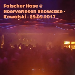 Falscher Hase at Hörverlesen Showcase - Kowalski - 29-09-2017