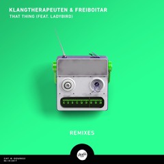 Freiboitar & Klangtherapeuten - That Thing (Mark Lower Remix) OUT NOW
