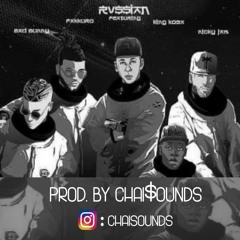 Bad Bunny X Farruko X Nicky Jam X Rvssian - Si Tu Lo Dejas Type Beat║Instrumental║Prod By Chai$ounds