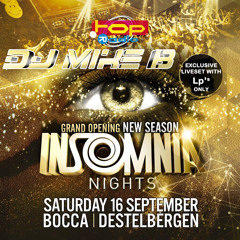 Bocca - Insomnia Nights @ Bocca (16.09.2017) Only with Lp's!