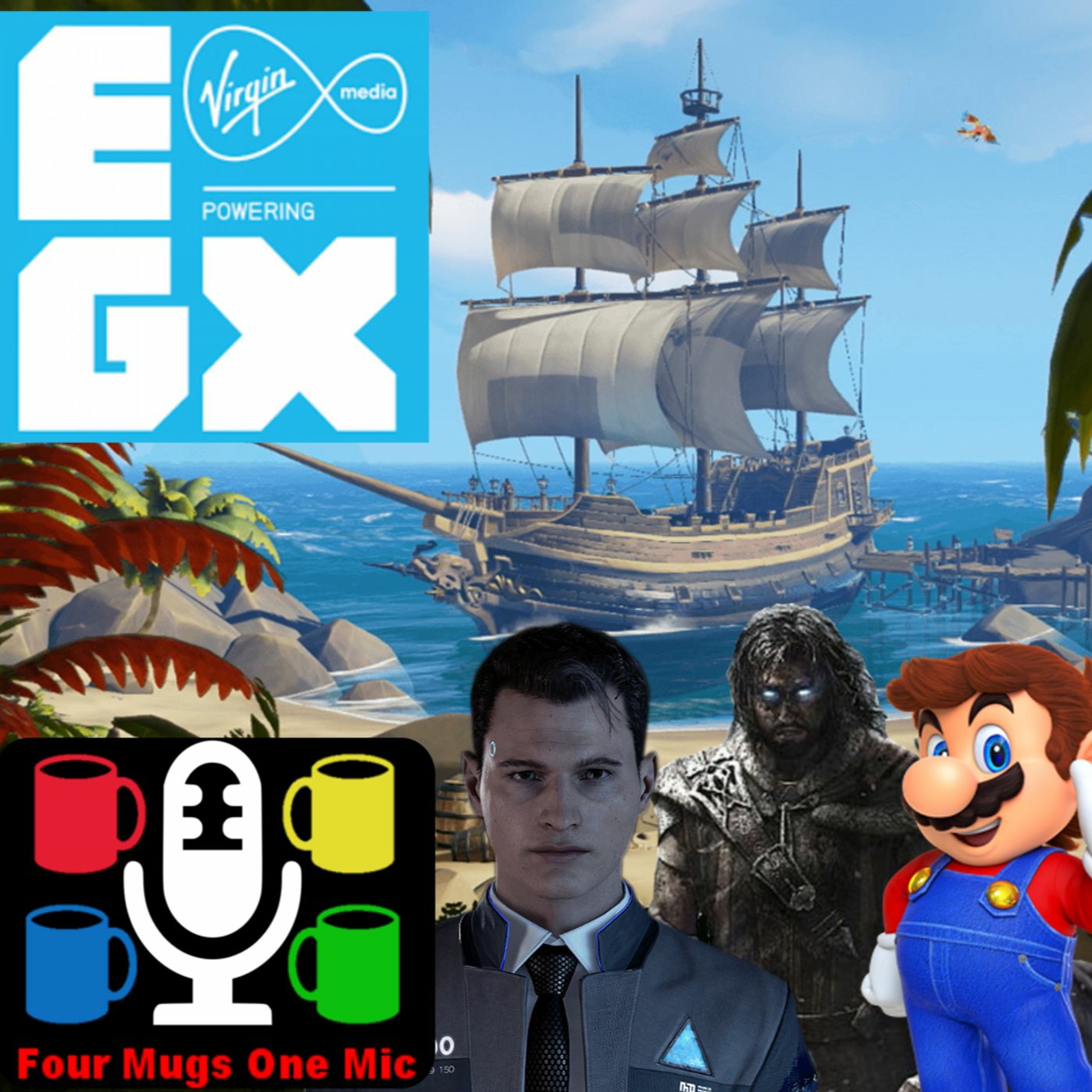 EGX 2017 -BEST AAA GAMES!!! - Four Mugs One Mic Ep. 21 episode artwork