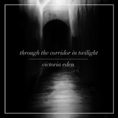 through the corridor in twilight