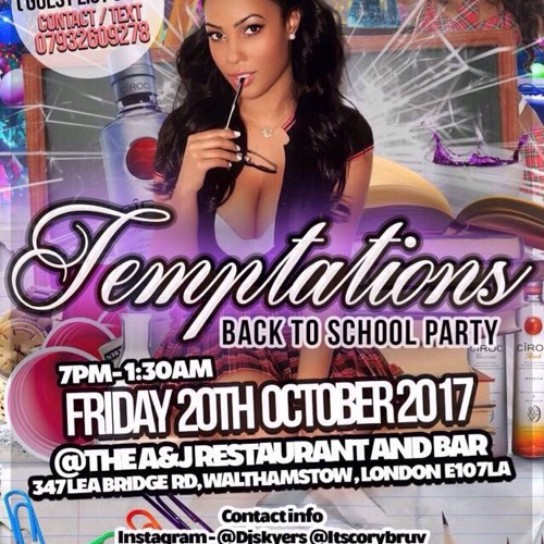 Temptations Back To School Party *Slow Bashment/Dancehall PROMO Mix* - @KwamzOriginal