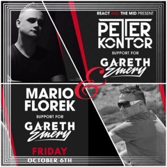 Mario Florek vs Peter Kontor live @ Trance Arena @ The Mid Chicago 10-06-17 support b4 Gareth Emery