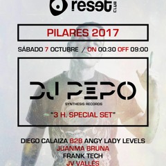 JuanmaBruna @ Reset Club - Closing "El Pilar" 7-Oct-2017