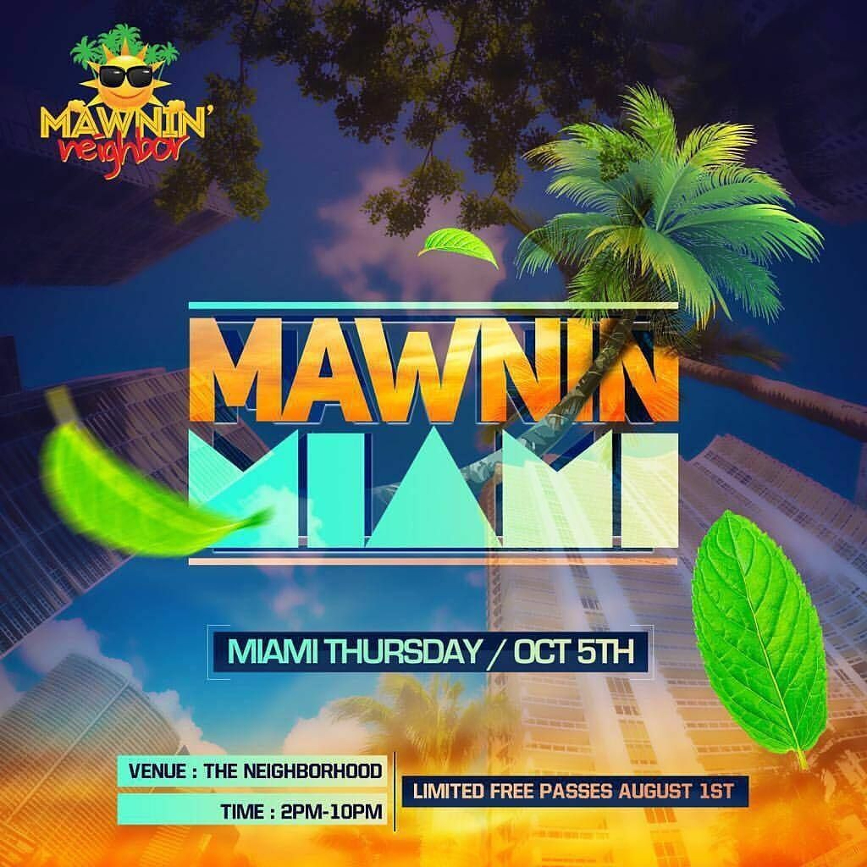 AD: Mawning Neighbour & Glasshouse Miami Promo MIx | Presented by Thief Head Crew