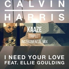 Kaaze, Calvin Harris, Ellie Goulding - I Need Your Triplet (Pedro Oliveira Mashup)- FREE DOWNLOAD