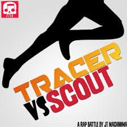 TRACER VS SCOUT Rap Battle by JT Machinima