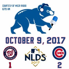 October 9, 2017 - Cubs 2, Nationals 1