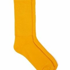 The Magnificent D - yellow tube sock