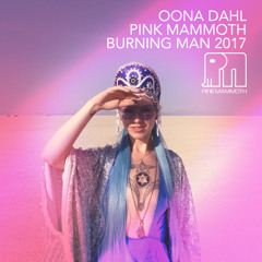 Öona Dahl - Pink Mammoth - Burning Man 2017
