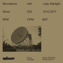 Mumdance with Lady Starlight - 10th October 2017