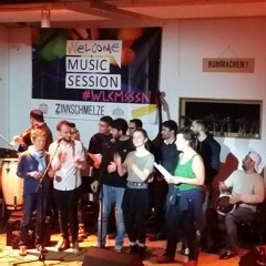 Hal Asmar Iloun (Arabisch) - Alle Singen mit Yousef Alhamwe (Vc) & Sessionband