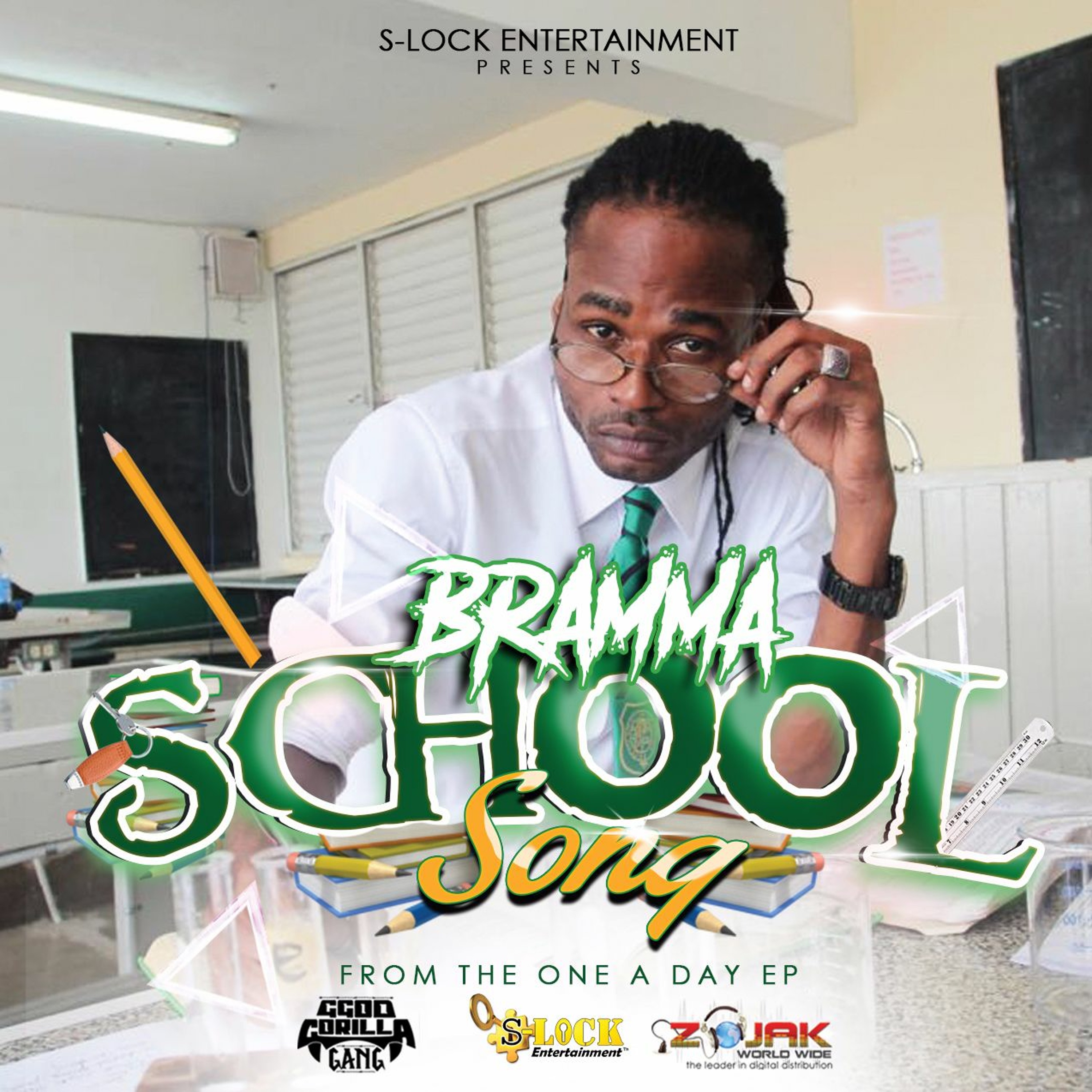 Bramma - (Monday) School - S-Lock Records - Sept 2017 episode artwork