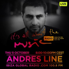 Ibiza Global Radio For It's All About The Music Radio Show, October 5th 2017 2nd Hour
