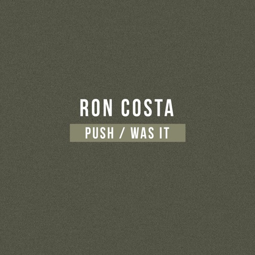 Ron Costa - Was It [Potobolo Records]