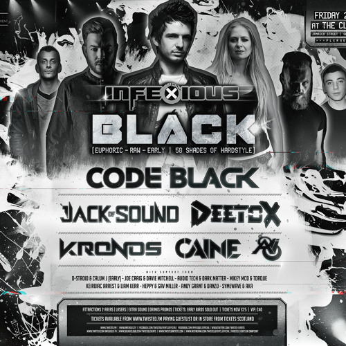 InfeXious Hardstyle Podcast 071 - KRONOS - infeXious Black Promo Mix