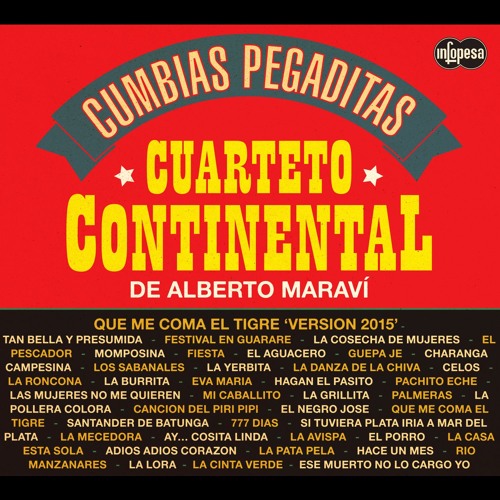 Cuarteto Continental de Alberto Maraví  - Cumbias Pegaditas VOL 1