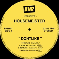 Housemeister - DONTLIKE (0010x0010 Dark Mix)