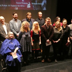 Belfast Poetry Jukebox launch - Glen Wilson And David Braziel