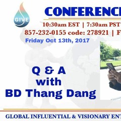 10.13.2017_Tai Sao Phai Co Nguoi Dem Va Dong 500K - BD Thang Dang