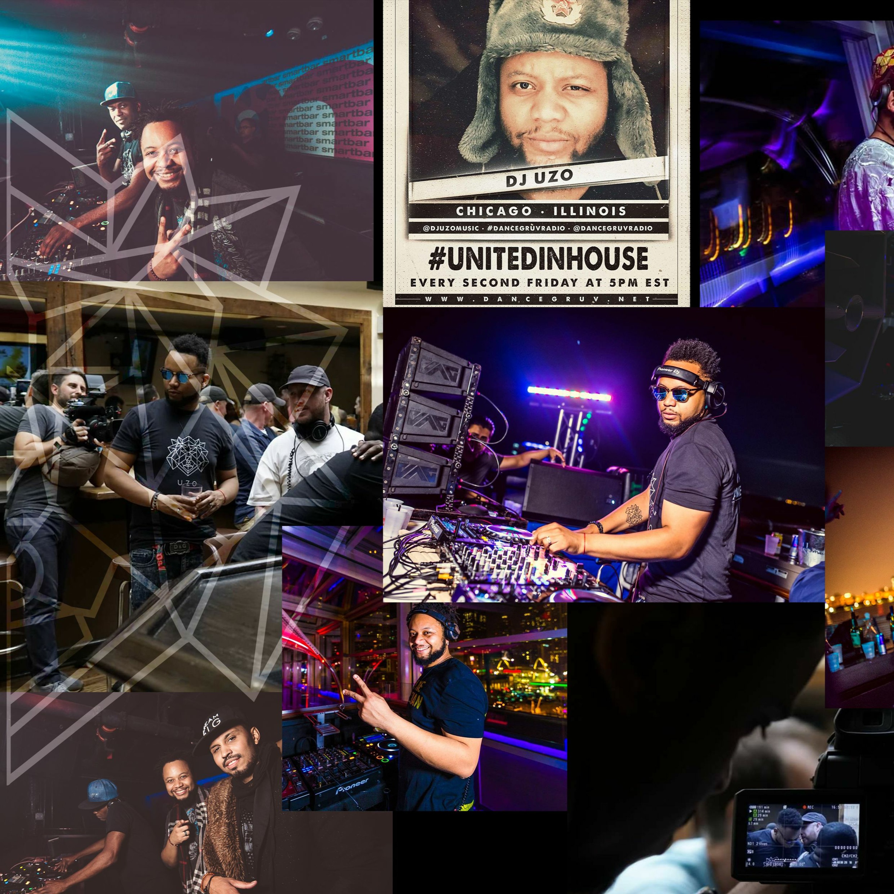 DanceGruv [006] - #UNITEDINHOUSE RADIO SHOW - DJ UZO