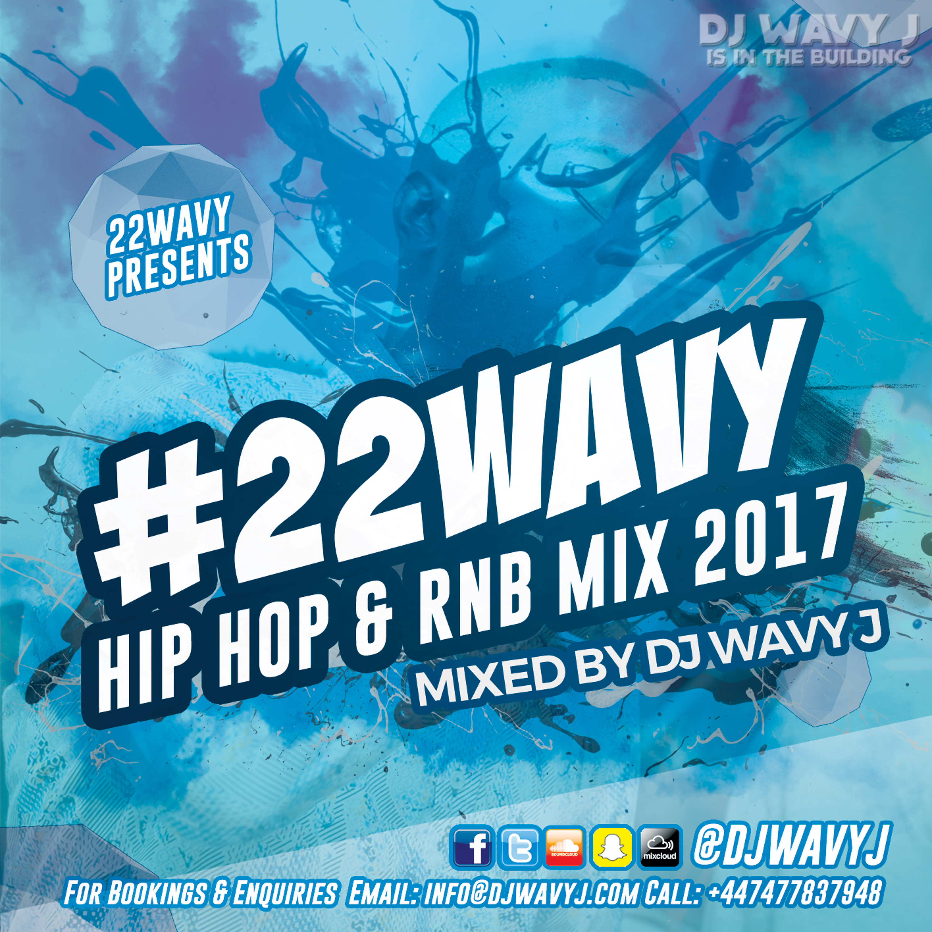 #22WAVY Hip Hop & RnB Mix 2017 Mixed By @DJWAVYJ