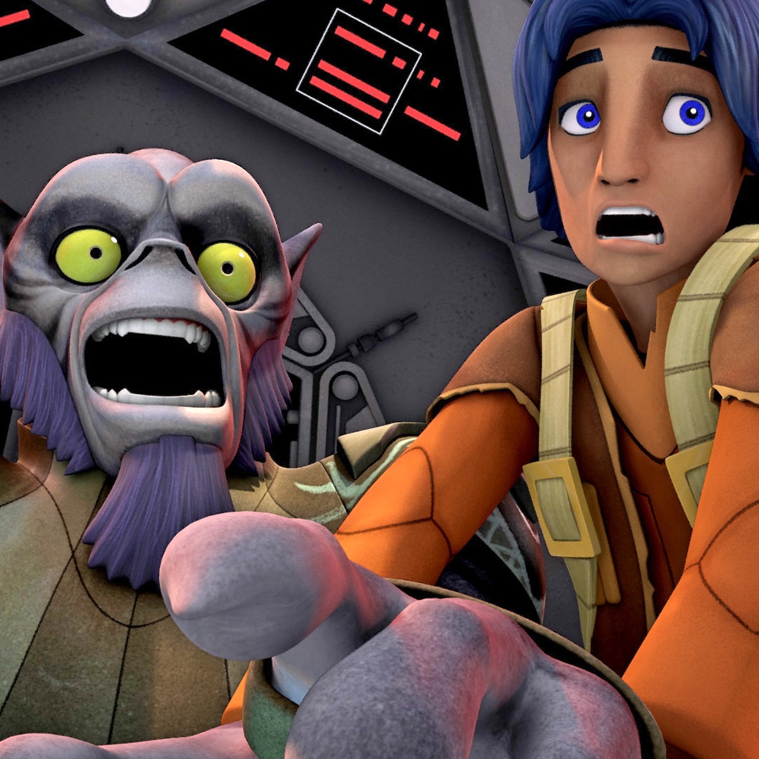 The Bizzle's Daily Rebels: "Fighter Flight" (STAR WARS REBELS s01e04) episode artwork