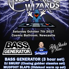 DJ Smurf @ Nocturnal Wizards. Newcastle, England - 07/10/2017