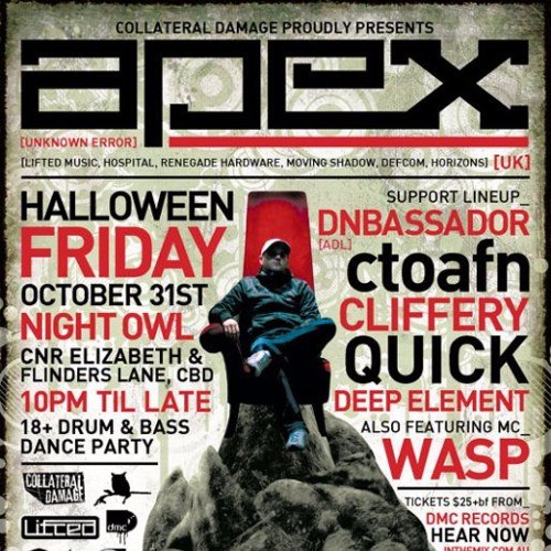 ctoafn 'Apex Tribute Set' Live on Viper Tour Adelaide 141017