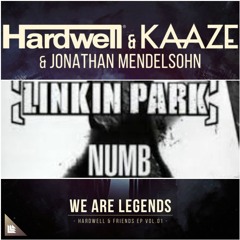 Hardwell & KAAZE vs Linkin Park - We are Numb (Pedro Oliveira Mashup) -  FREE DOWNLOAD