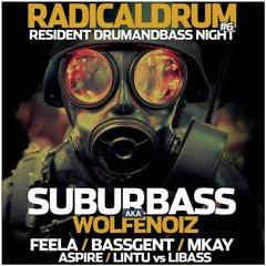 SuBuRbASs aka WolfeNoiz' @ Radical Drum #6 / Mexx / Telc_13.10.2017