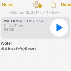 Streetway Boomi - Water (Remix)