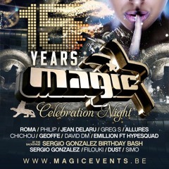 CLOSING MAGIC 15Years Celebration at La Rocca Belgium 2017-10-14 6h30 by Chichou VS Geoffe