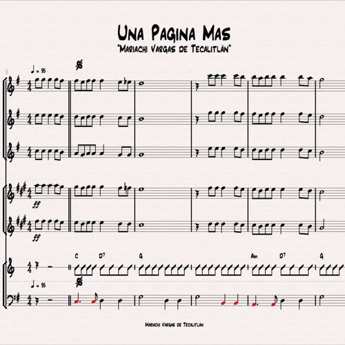 Stream Una Pagina Mas By Mariachi Ink Publications Listen Online For Free On Soundcloud 7328
