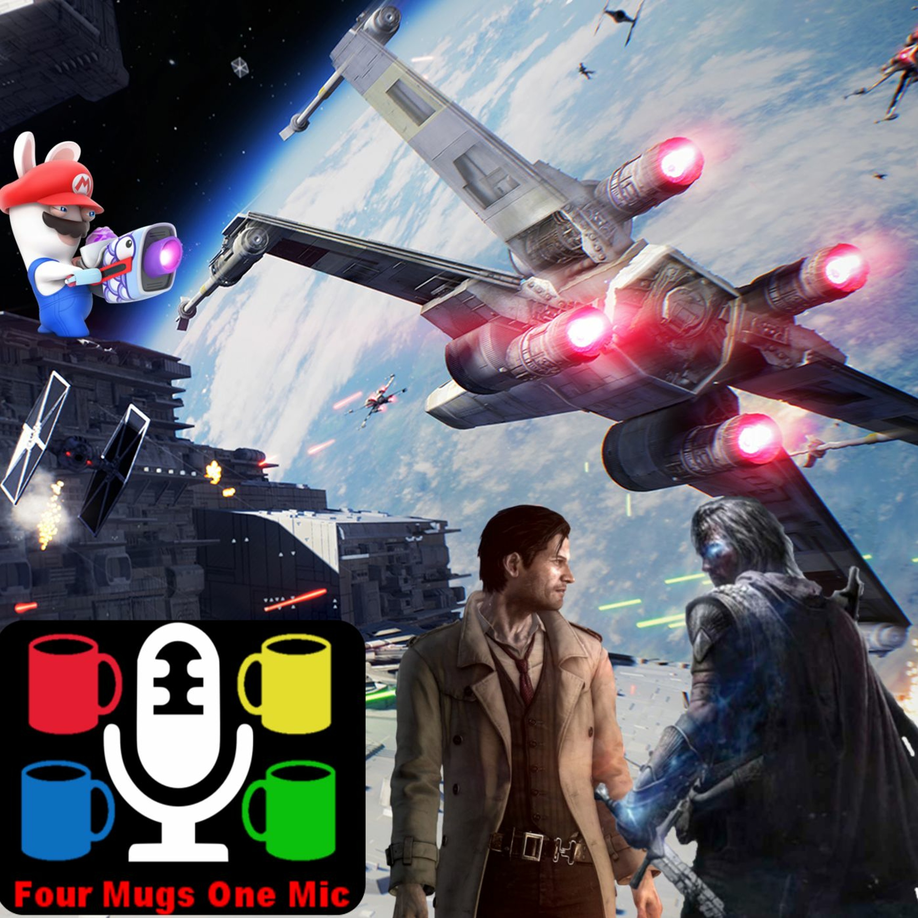 The Evil Within 2 and Shadow of War - ARE THEY GOOD?!?!? - Four Mugs One Mic Ep. 22 episode artwork