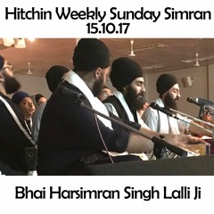 Bhai Harsimran Singh Lalli Ji - Hitchin Weekly Sunday Simran