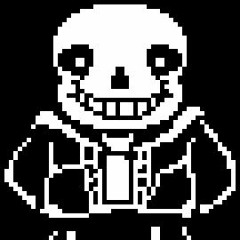 sans. but all the instruments are slightly out of sync