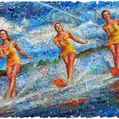 Plage et crustacés